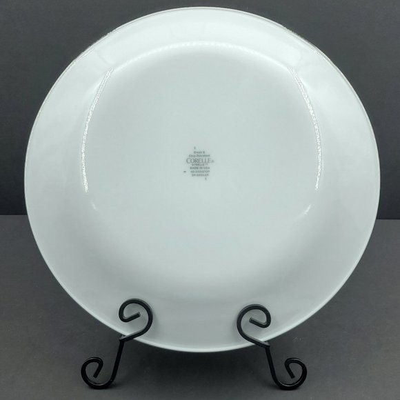 Corelle Country Cottage Dinner Plates Lavender Flowers Hearts Green Leaves - Picture 4 of 5